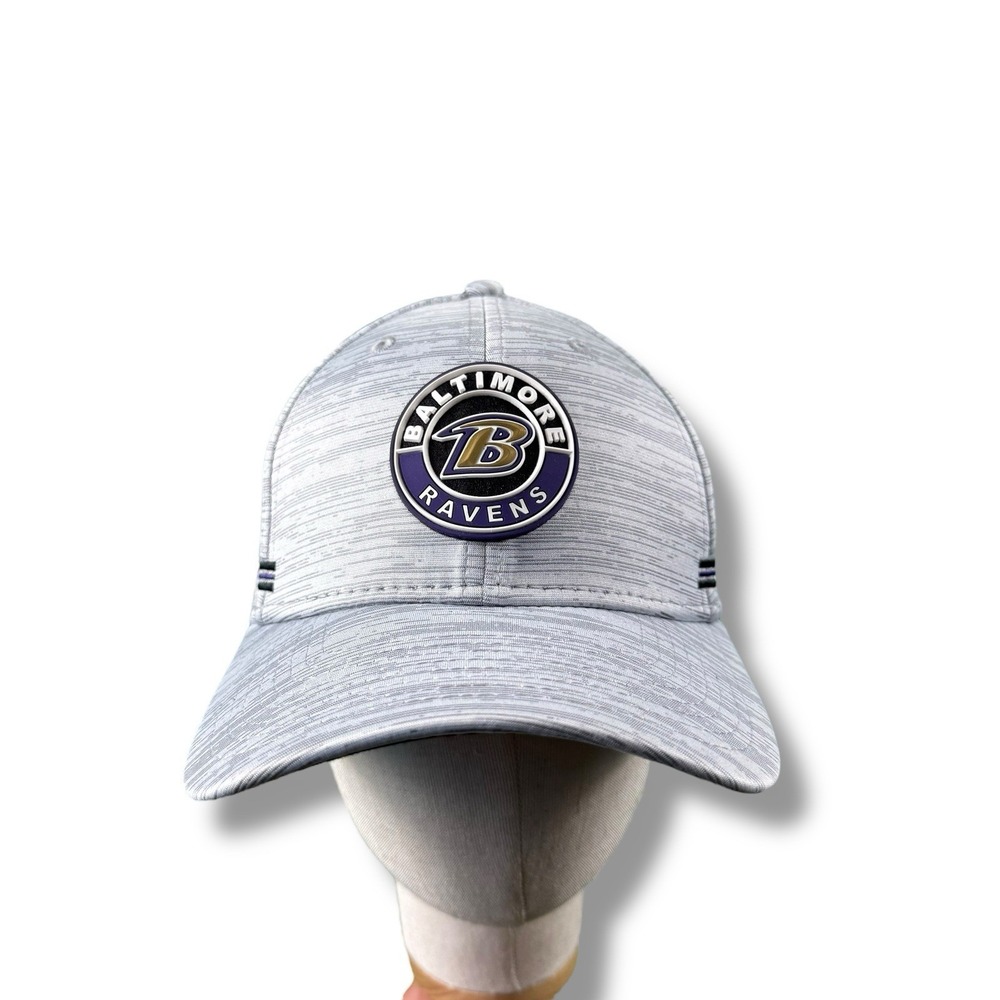 New Era Baltimore Ravens NFL Sideline Official 39THIRTY Flex Fit Hat M/L LNWOT